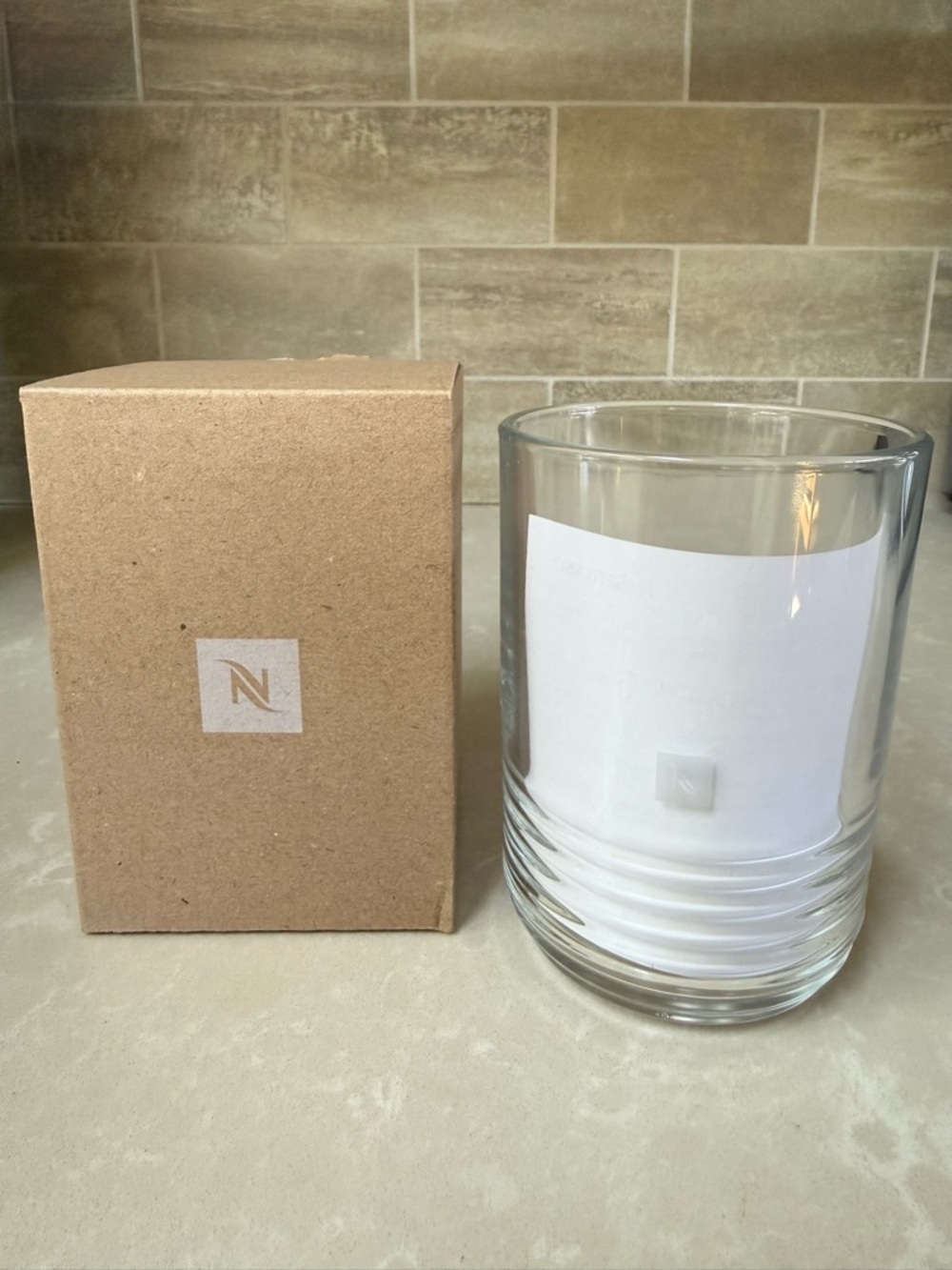 Nespresso Barista Recipe Glass- Small - New in Box